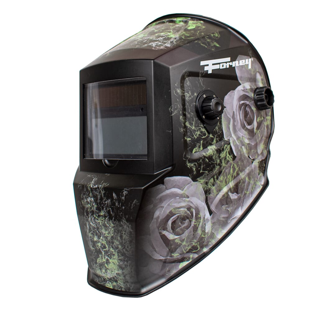 Forney®  Smoking Rose Auto-Darkening Filter (ADF) Welding Helmet