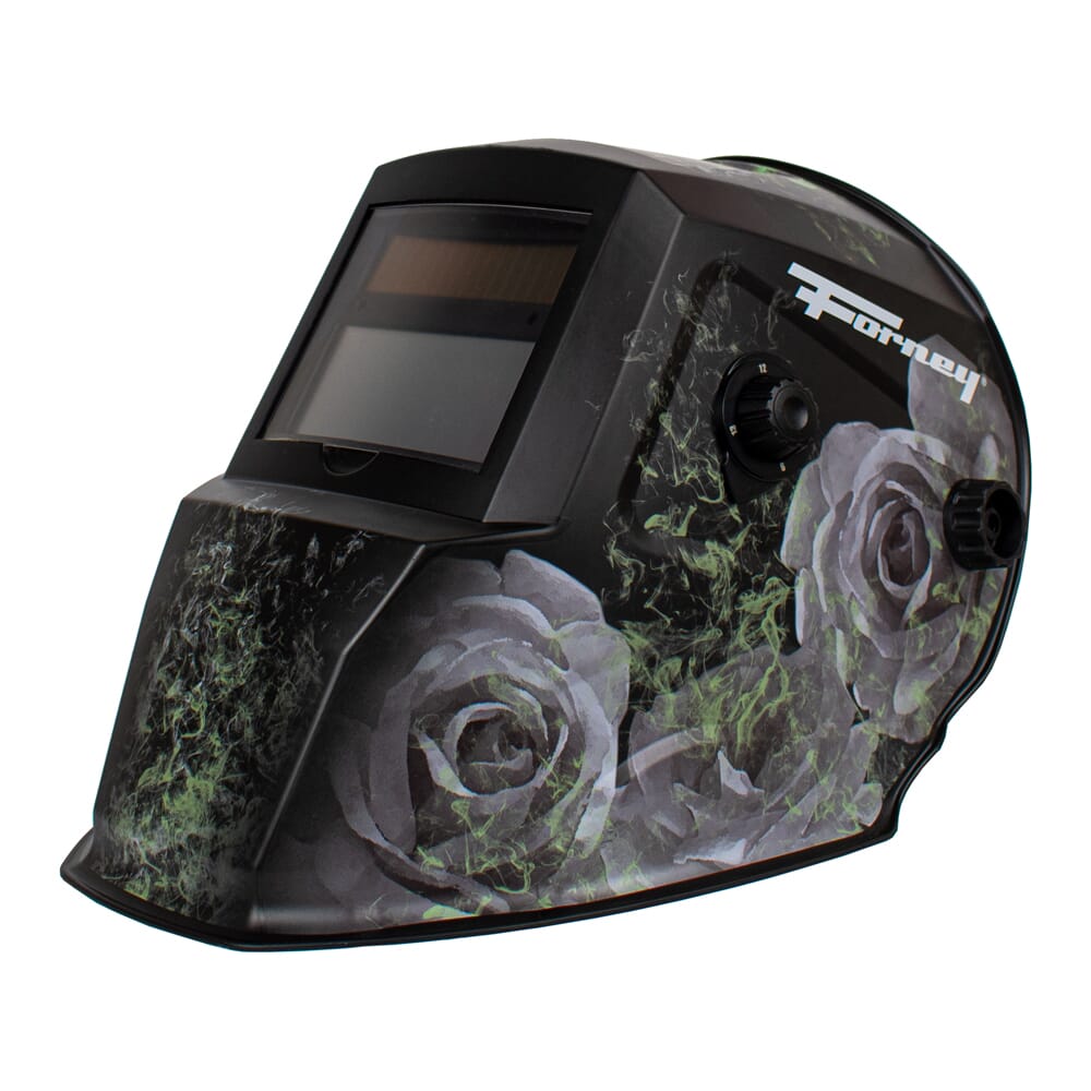Forney®  Smoking Rose Auto-Darkening Filter (ADF) Welding Helmet