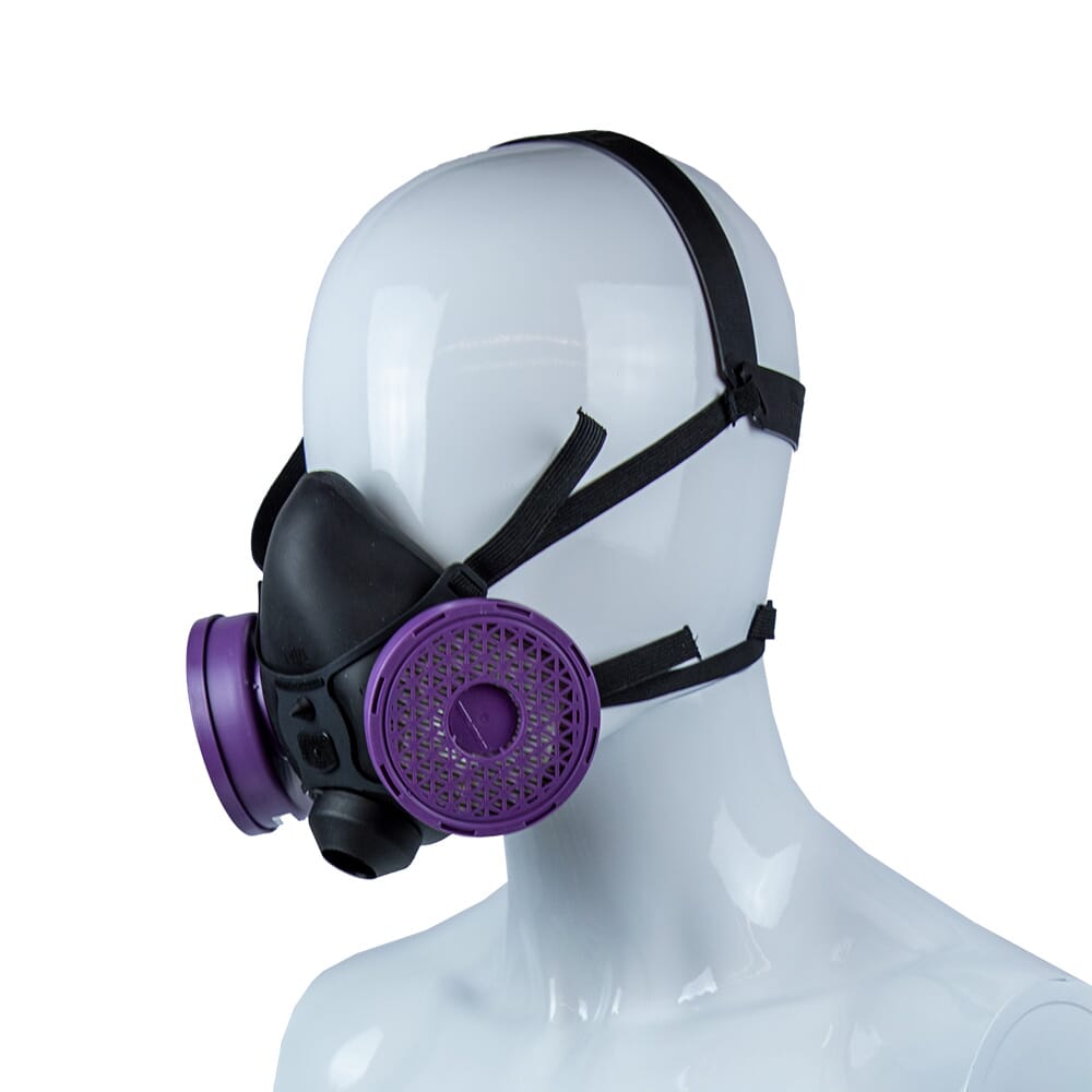 P100 High Efficiency Dual Cartridge Half Mask Respirator