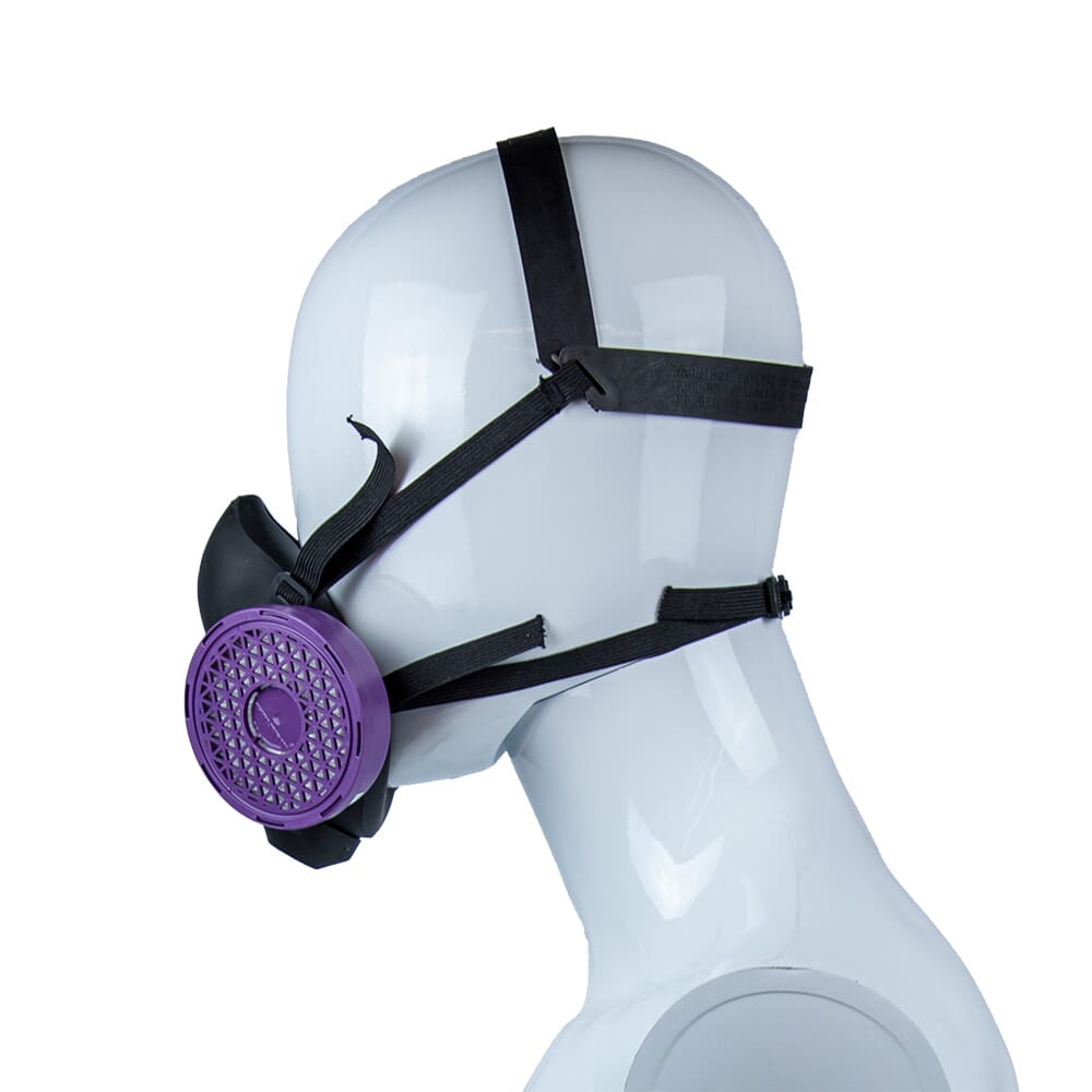 P100 High Efficiency Dual Cartridge Half Mask Respirator