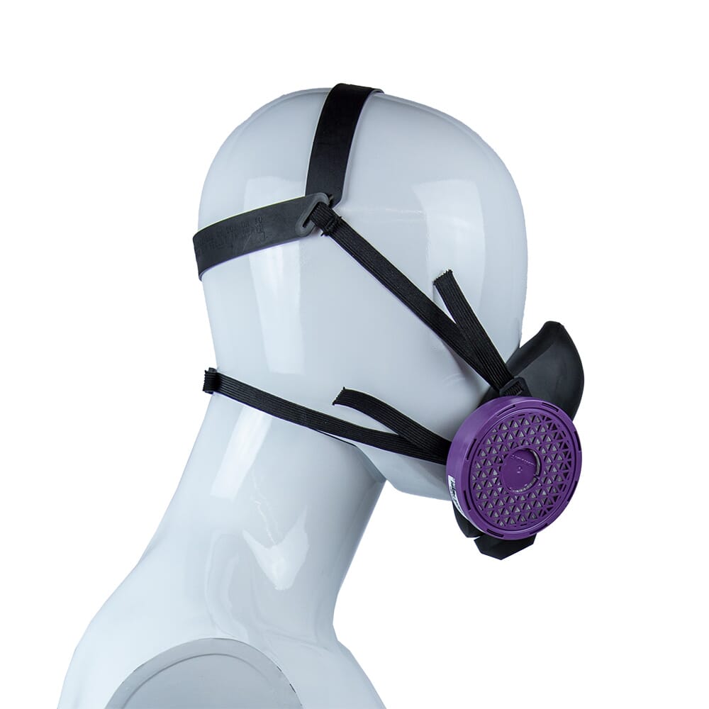 P100 High Efficiency Dual Cartridge Half Mask Respirator