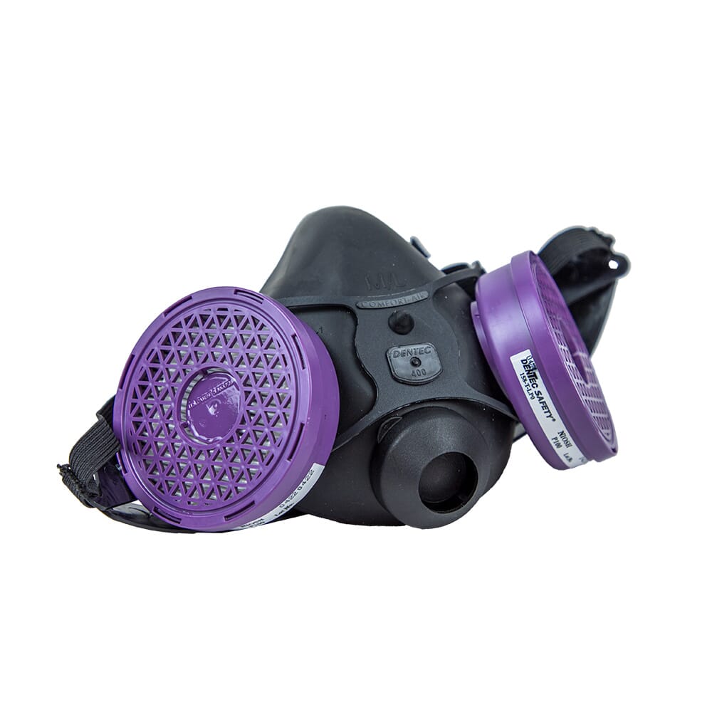 P100 High Efficiency Dual Cartridge Half Mask Respirator