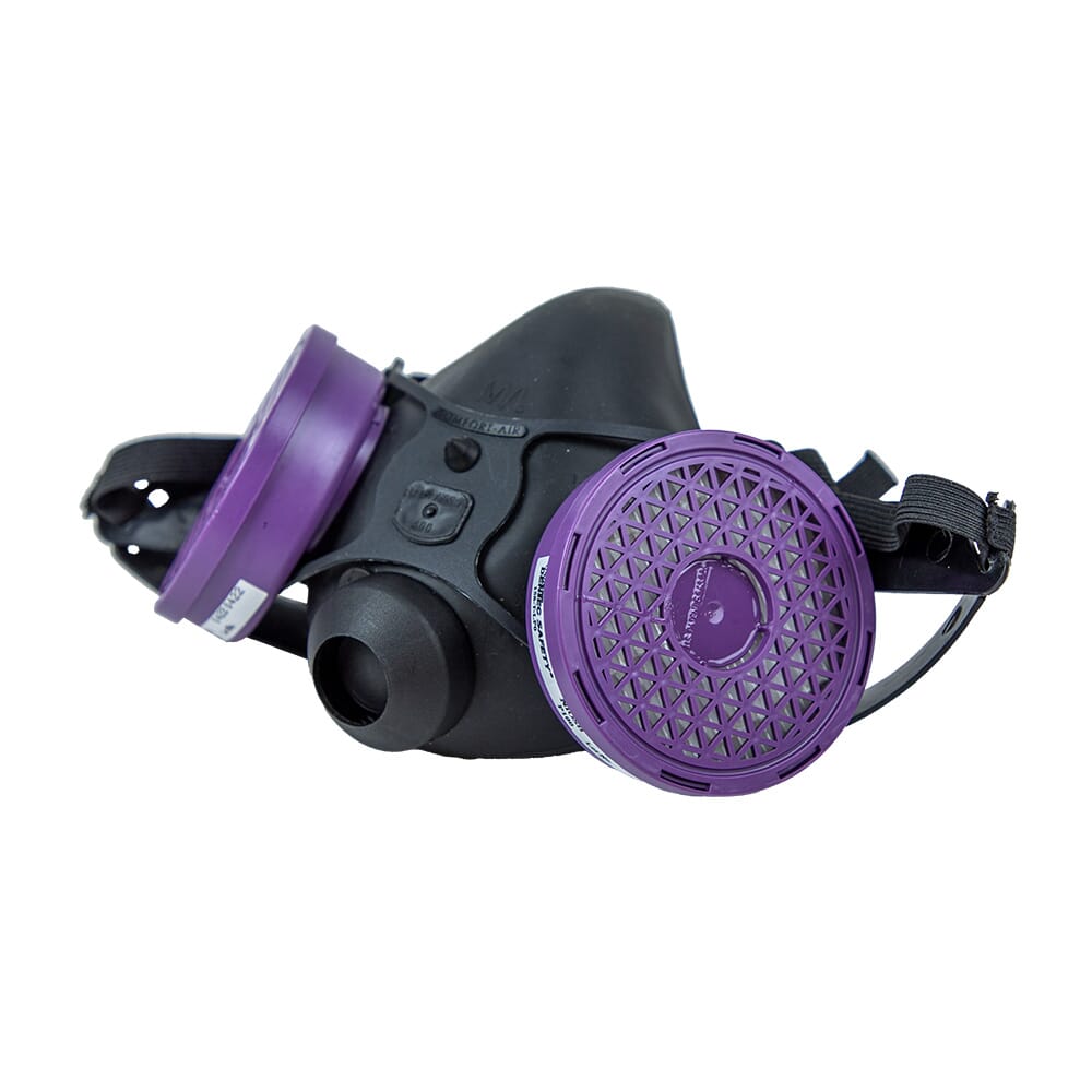P100 High Efficiency Dual Cartridge Half Mask Respirator
