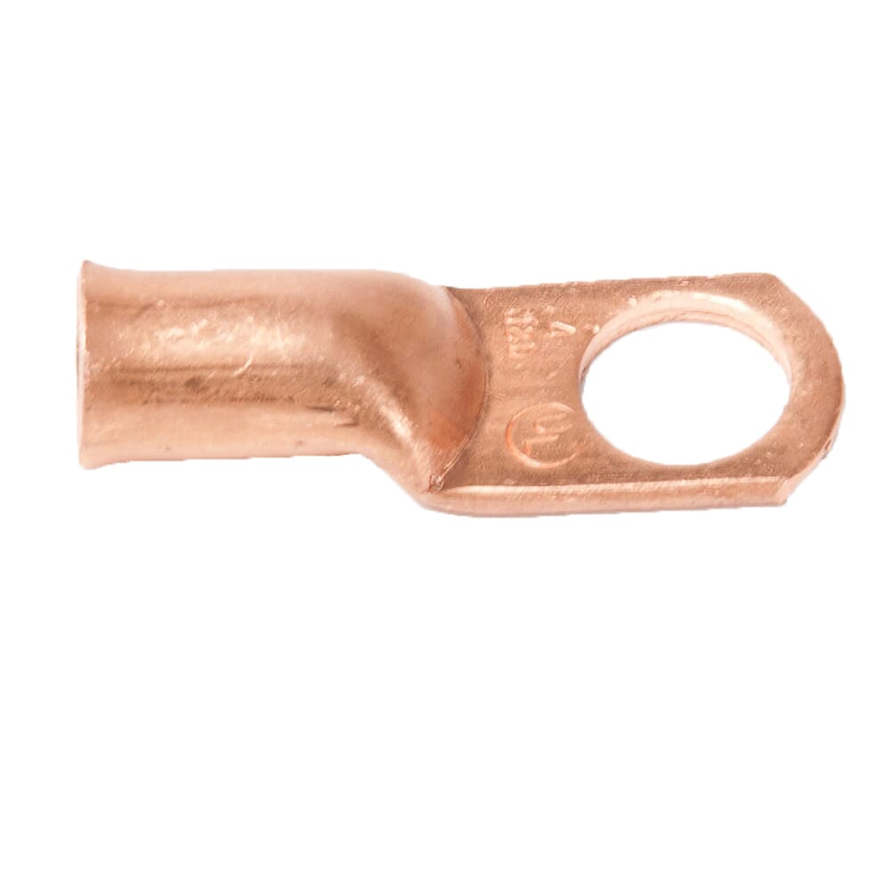 Lug for Number 4 Cable, 3/8 in Stud, 5-Pack