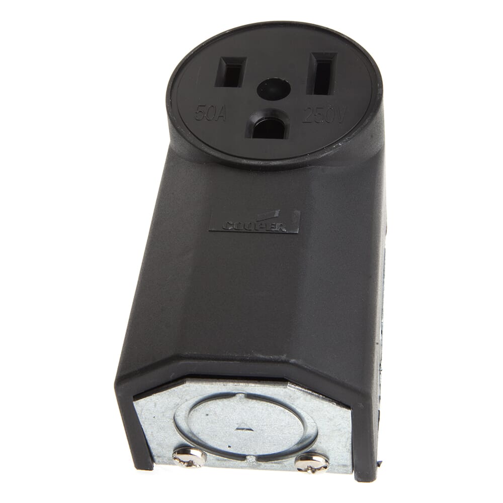 Plastic Wall Receptacle, 220-Volt (32534)