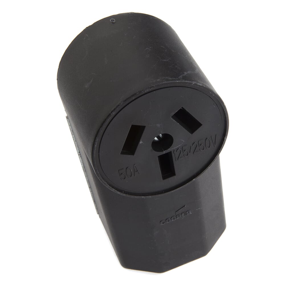 Wall Receptacle with Crowfoot, 220-Volt, 50 AMP, (32535)