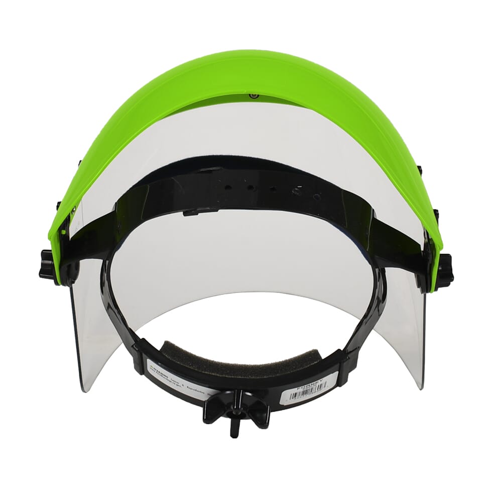 Command PRO Grinding Shield Assembly with Ratchet Headgear, Clear