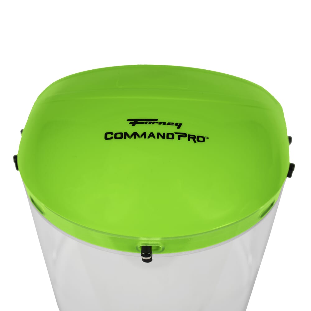 Command PRO Grinding Shield Assembly with Ratchet Headgear, Clear