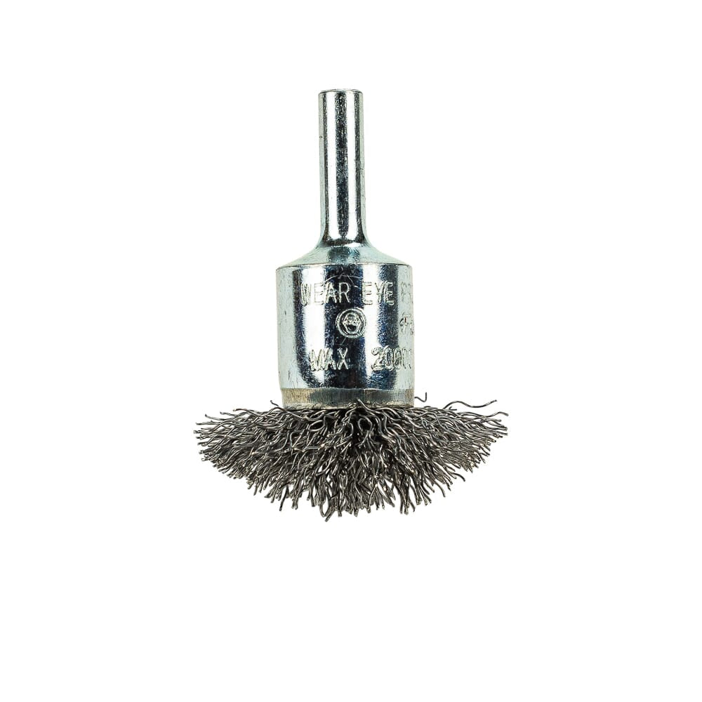 Command PRO End Brush, Circular Flare, 1-1/2 in x .014 in x 1/4 in Shank