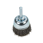 Command PRO Cup Brush Crimped, 1-1/2 in x .014 in x 1/4 in Shank