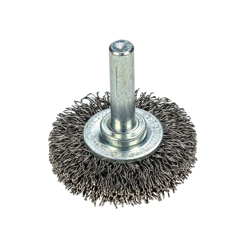 Command PRO Wire Wheel, Crimped, 1-1/2 in x .014 in x 1/4 in Shank