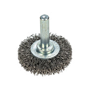 Command PRO Wire Wheel, Crimped, 1-1/2 in x .014 in x 1/4 in Shank