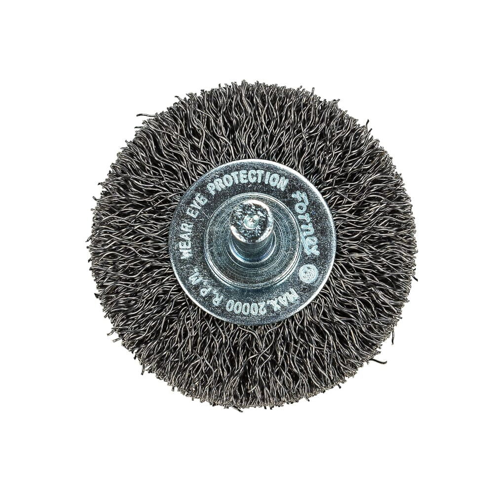 Command PRO Wire Wheel Crimped, 2 in x .014 in x 1/4 in Shank