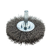 Command PRO Wire Wheel, Crimped, 2-1/2 in x .014 in x 1/4 in Shank