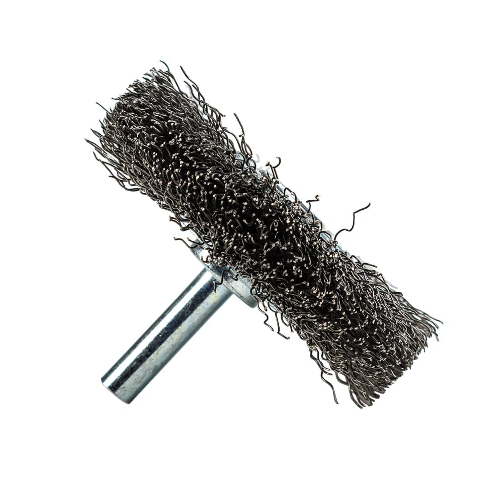 Command PRO Wire Wheel, Crimped, 2-1/2 in x .014 in x 1/4 in Shank