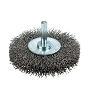Command PRO Wire Wheel, Crimped, 3 in x .014 in x 1/4 in Shank