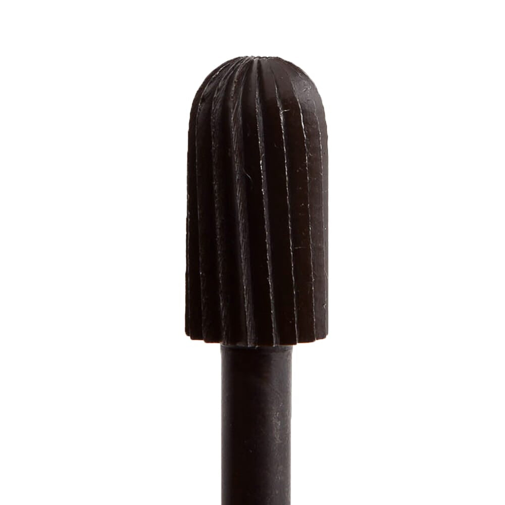 Rotary File, 1 in x 1/2 in x 1/4 in Cylindrical with Rounded End