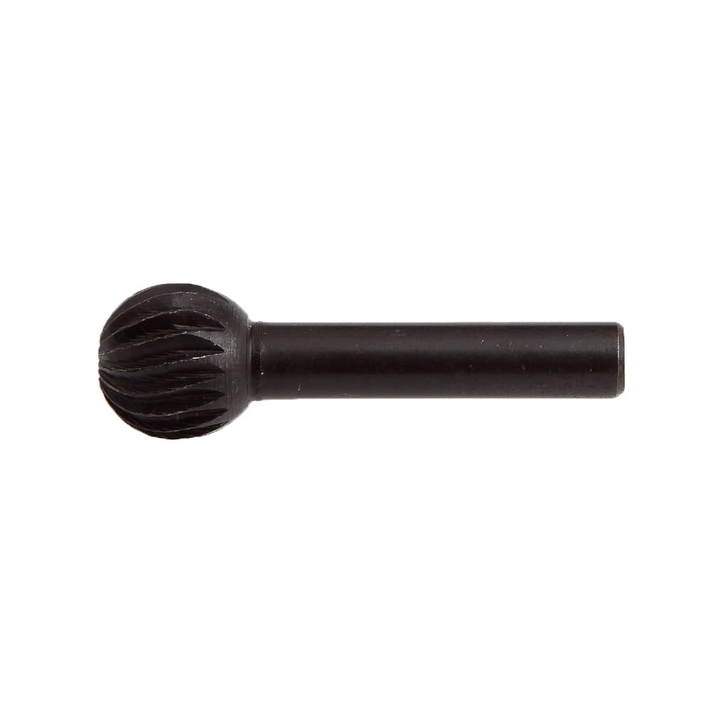 Rotary File, 1 in x 1/2 in x 1/4 in Ball Shaped