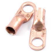 Lug for Number 2 Cable, 3/8 in Stud, Premium Copper