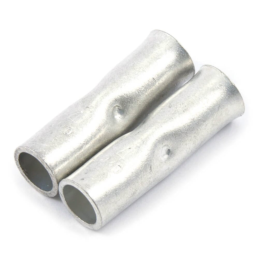 Butt Connector for Number 4 Cable, Premium Copper, 2-Pack