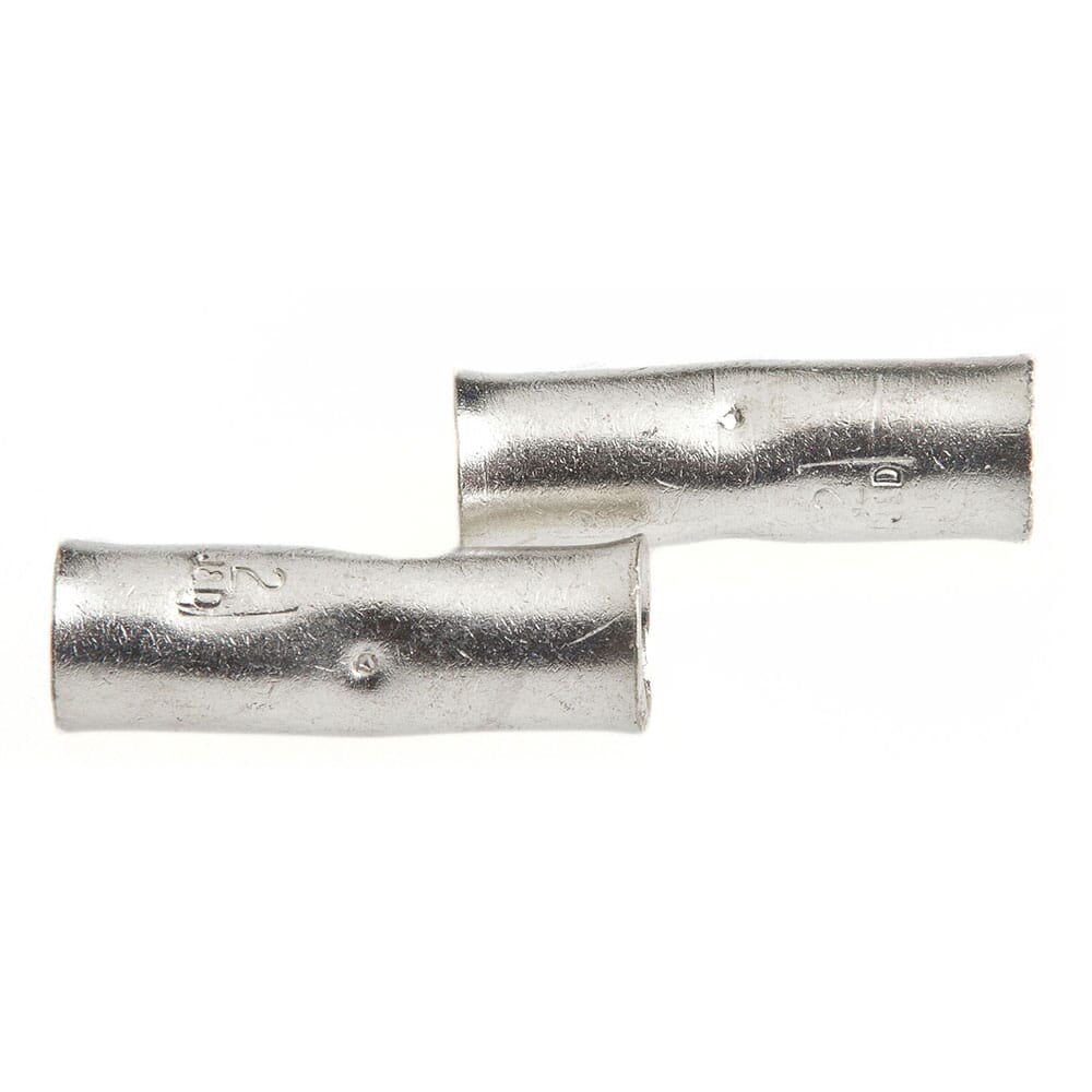 Butt Connector for Number 2 Cable, Premium Copper, 2-Pack