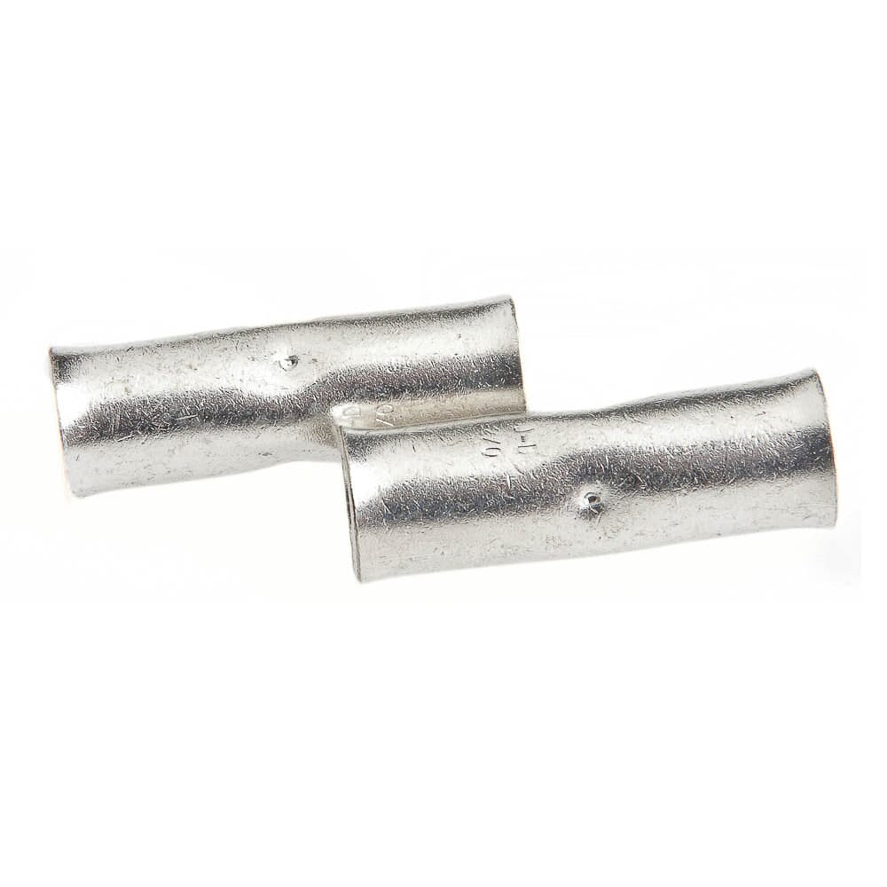 Butt Connector for Number 2/0 Cable, Premium Copper, 2-Pack