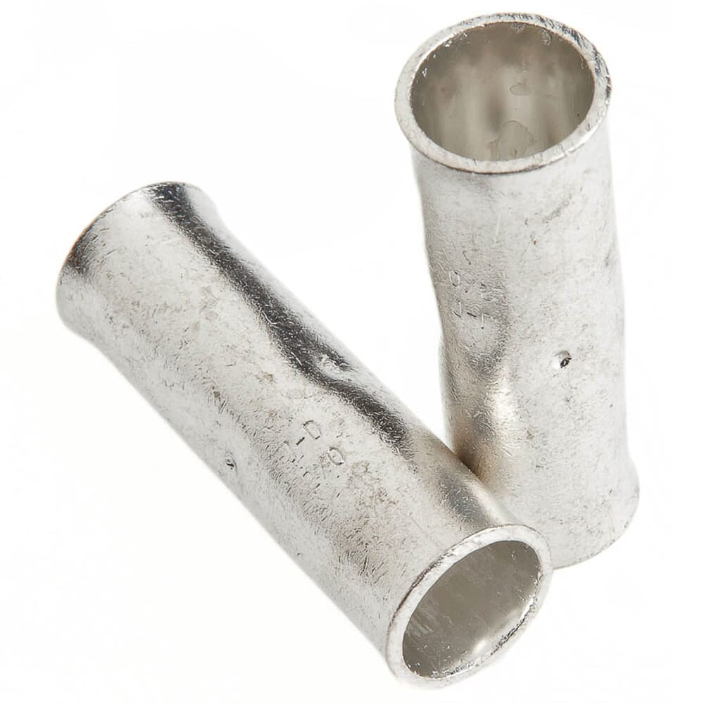 Butt Connector for Number 2/0 Cable, Premium Copper, 2-Pack