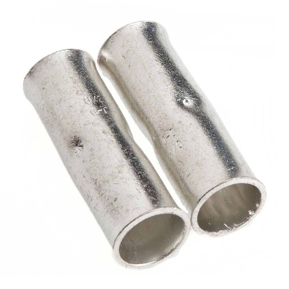 Butt Connector for Number 2/0 Cable, Premium Copper, 2-Pack