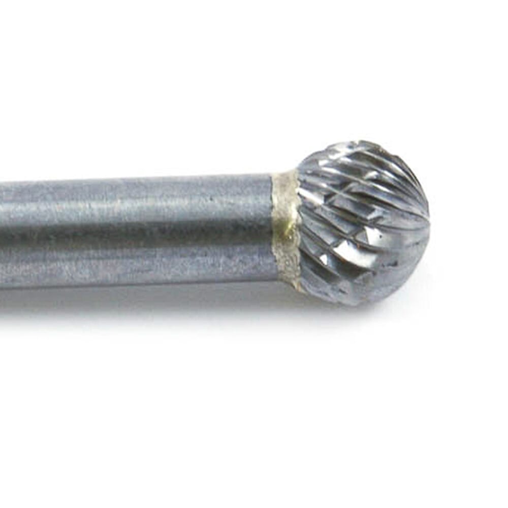 Tungsten Carbide Burr, 3/8 in Ball Shape (SD-3)