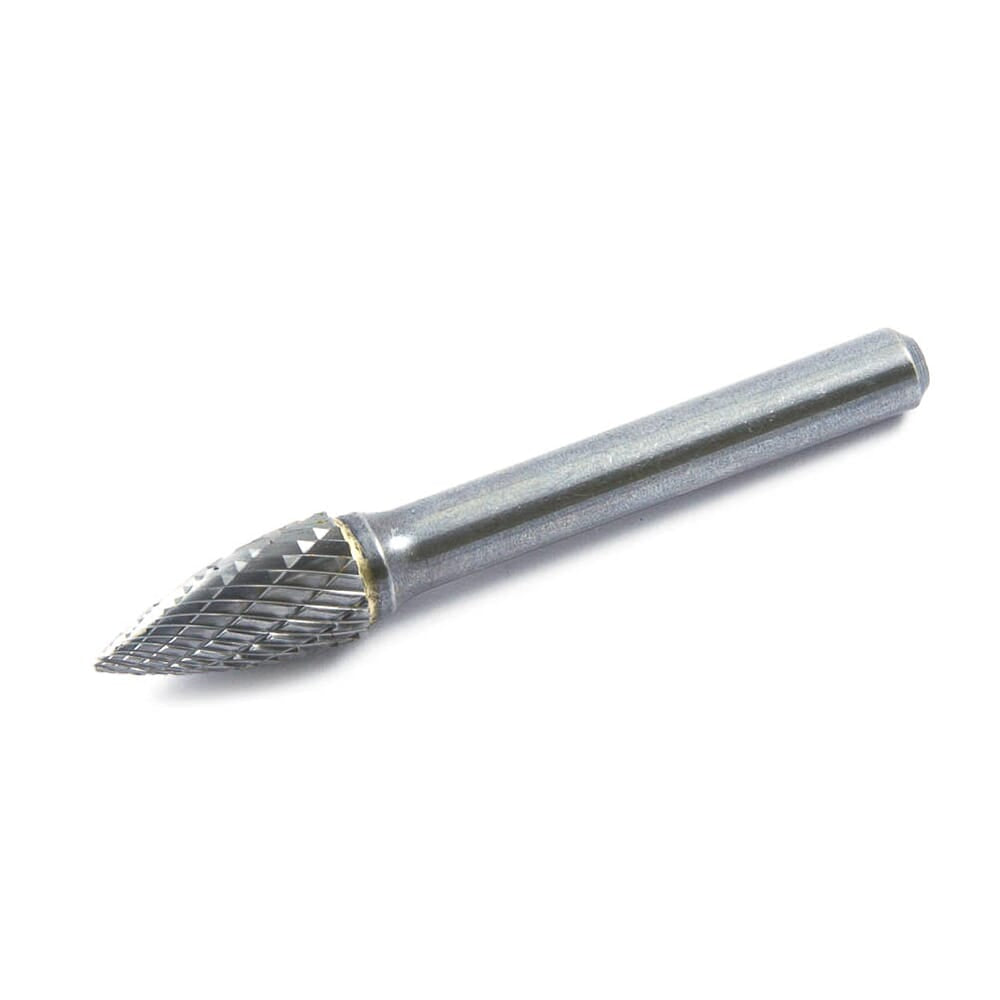 Tungsten Carbide Burr, 3/8 in Tree Pointed (SG-3)