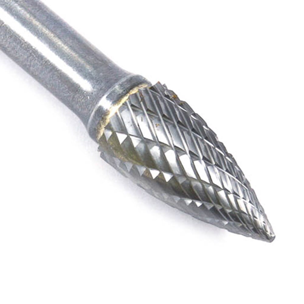 Tungsten Carbide Burr, 3/8 in Tree Pointed (SG-3)
