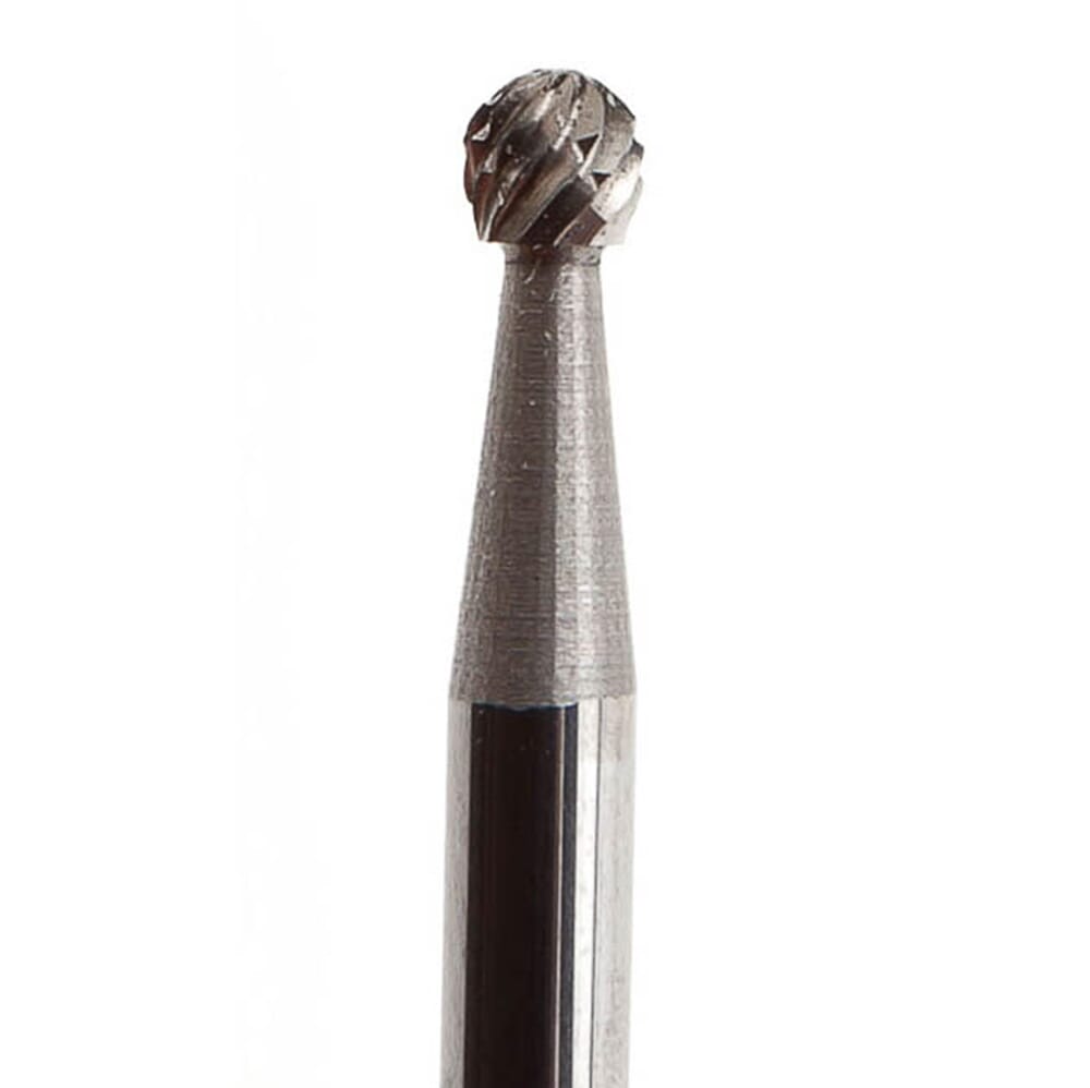 Tungsten Carbide Burr, 1/8 in Ball Shaped (SD-42)