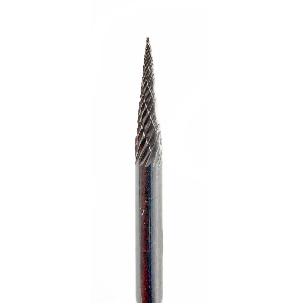 Tungsten Carbide Burr, 1/8 in Taper Pointed (SM-42)