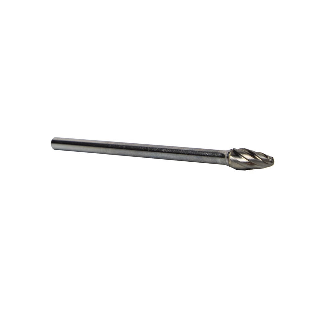 Tungsten Carbide Burr, Long Reach, 3/8 in Tree Radius (SF-3)