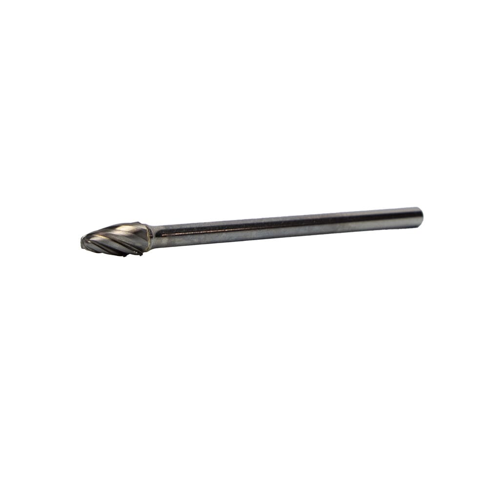 Tungsten Carbide Burr, Long Reach, 3/8 in Tree Radius (SF-3)