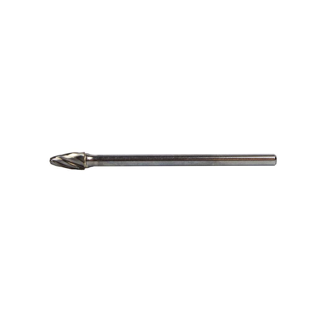 Tungsten Carbide Burr, Long Reach, 3/8 in Tree Radius (SF-3)