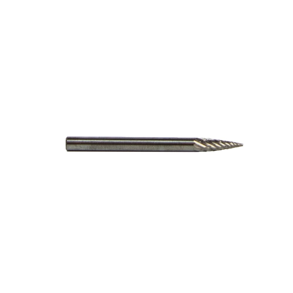 Tungsten Carbide Burr, 1/8 in Tree Pointed (SG-43)