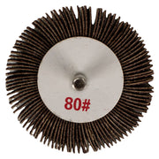 Flap Wheel, Shank Mounted, 3 in x 1 in