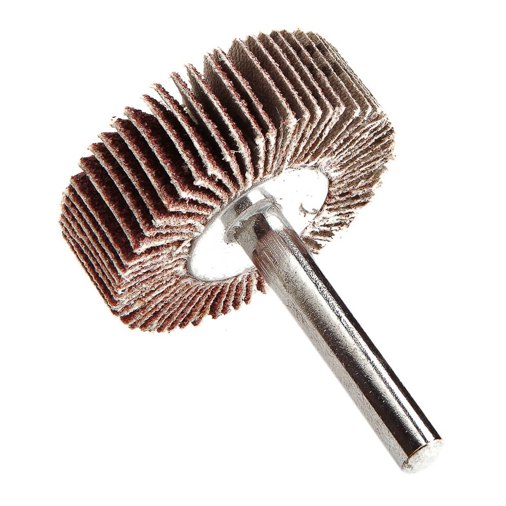 Flap Wheel, Shank Mounted, 1-1/2 in x 1/2 in