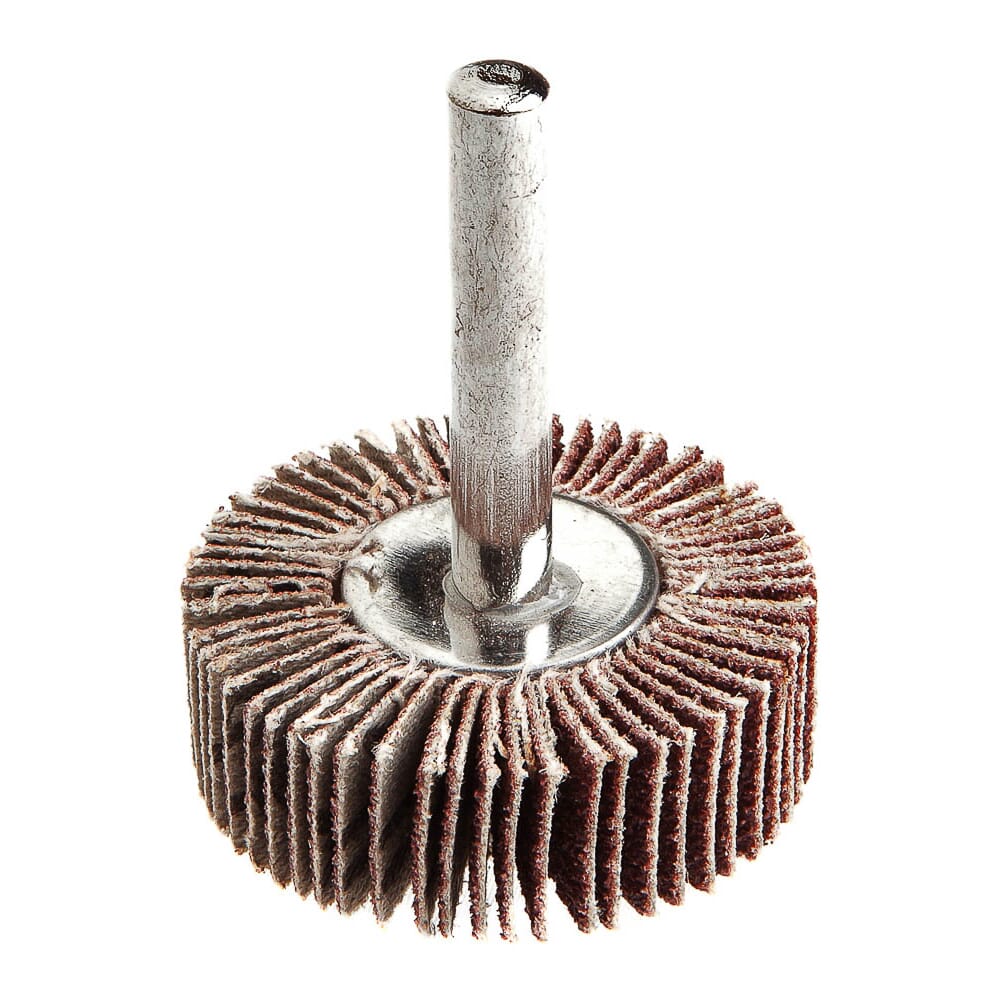 Flap Wheel, Shank Mounted, 1-1/2 in x 1/2 in