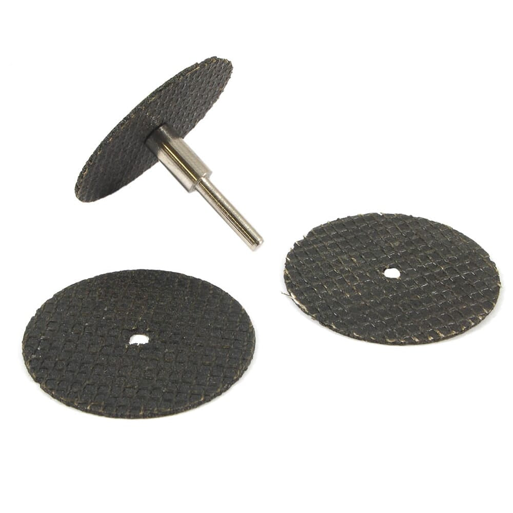 Cut-Off Wheel Kit, 1-1/2 in with 1/8 in Mandrel, 4-Piece