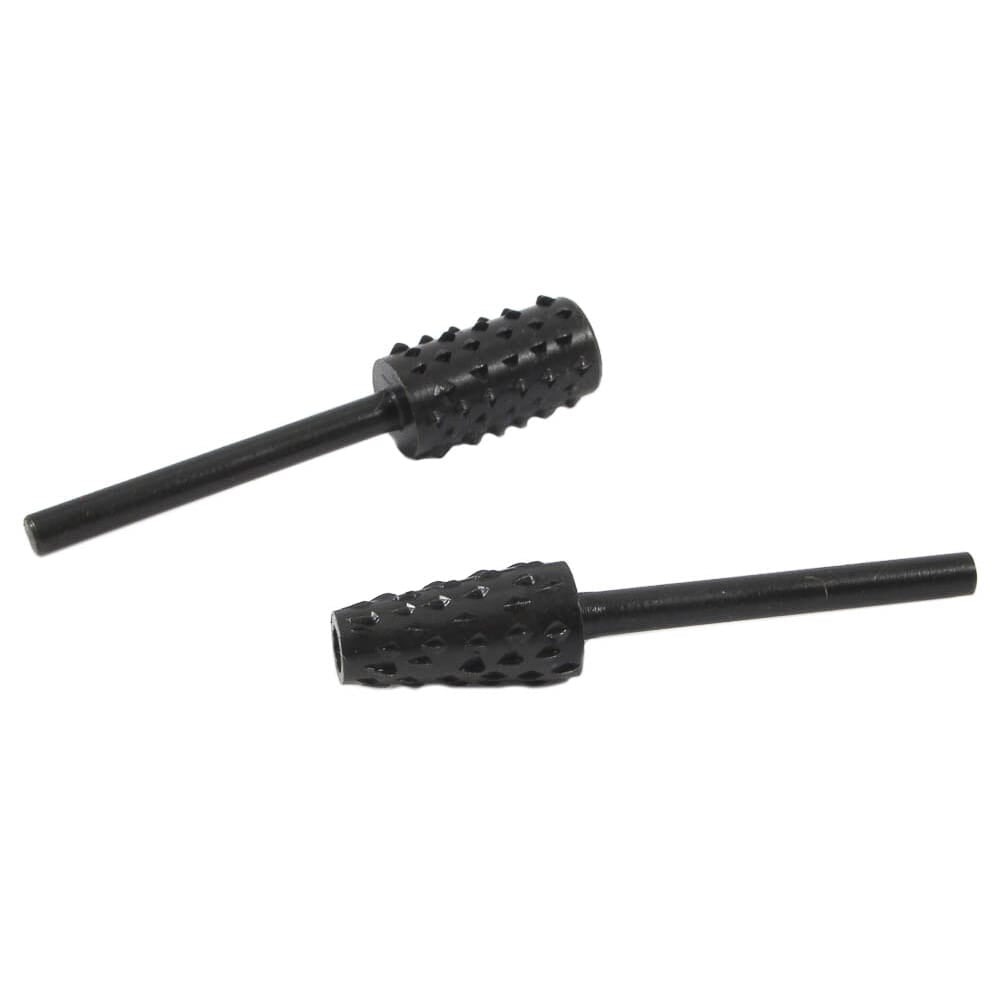 Mini-Rotary Rasp Set with 1/8 in Shaft, 2-Piece