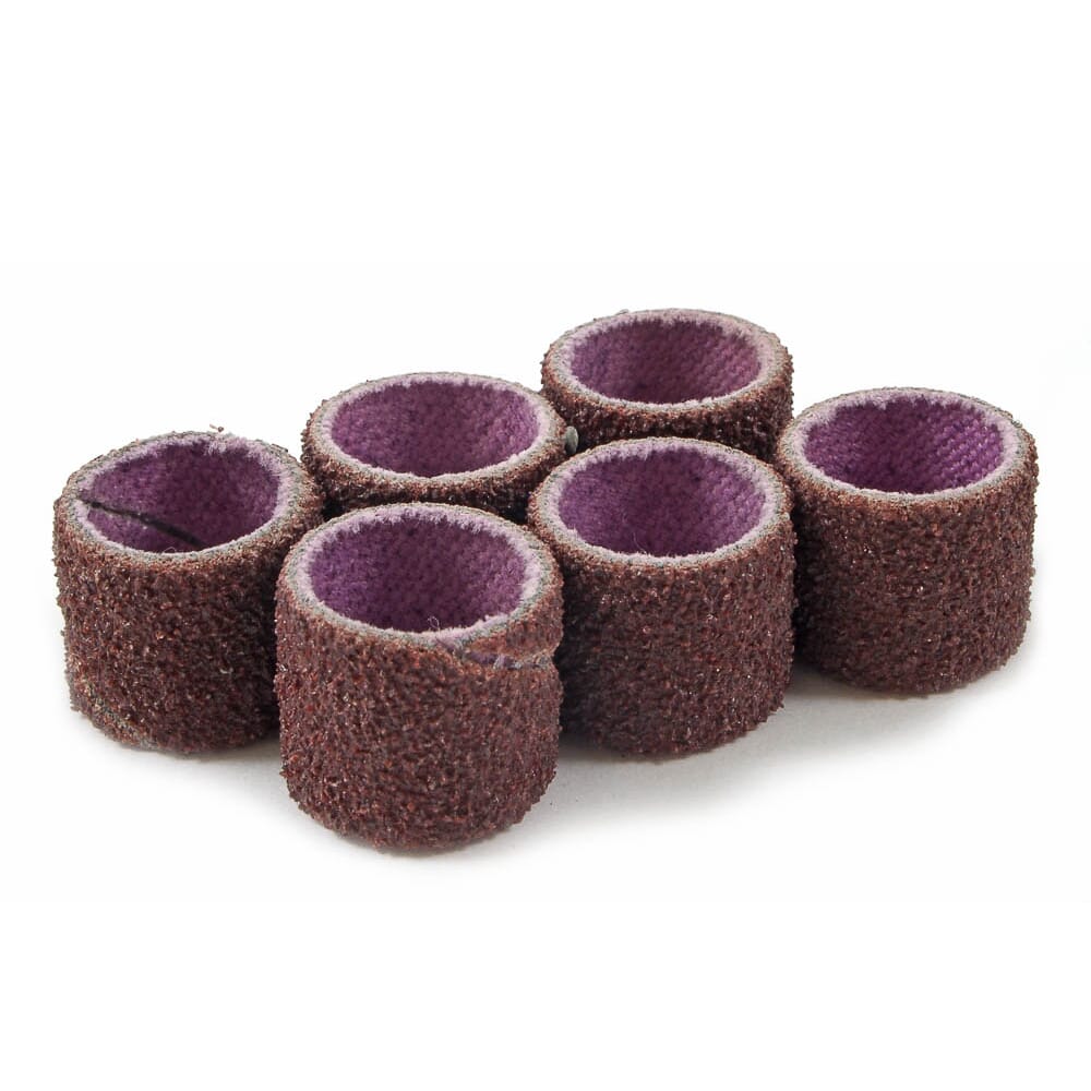 Sanding Sleeves, Medium Grit, 1/2 in x 1/2 in (6-Piece)