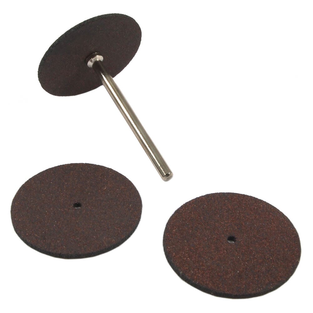 Cut-Off Wheel Kit, 1-1/4 in with 1/8 in Mandrel, 4-Piece