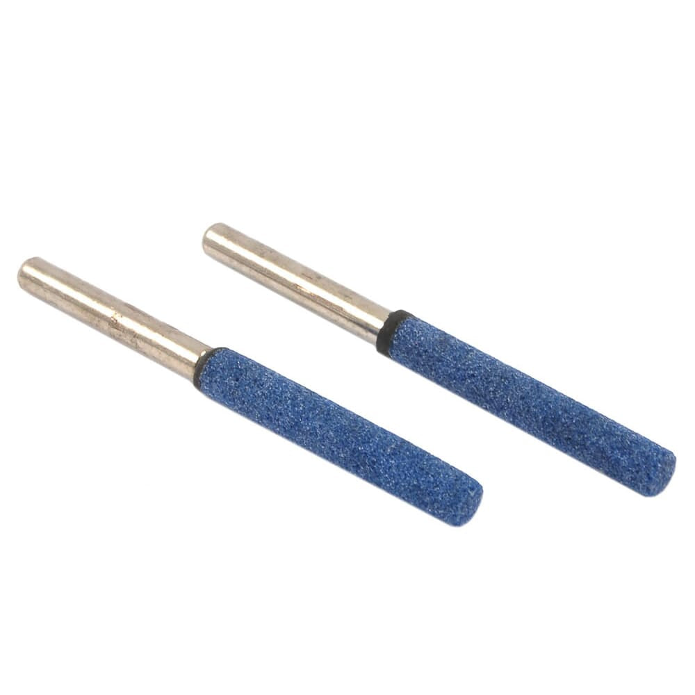 Chainsaw Sharpening Stone, 5/32 in x 1/8 in Shaft, 2-Pack