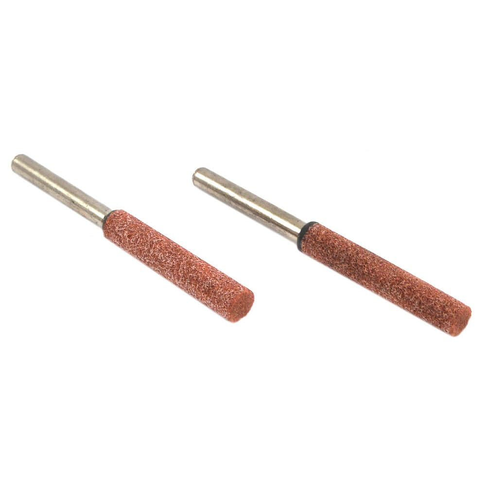 Chainsaw Sharpening Stone, 3/16 in x 1/8 in Shaft, 2-Pack