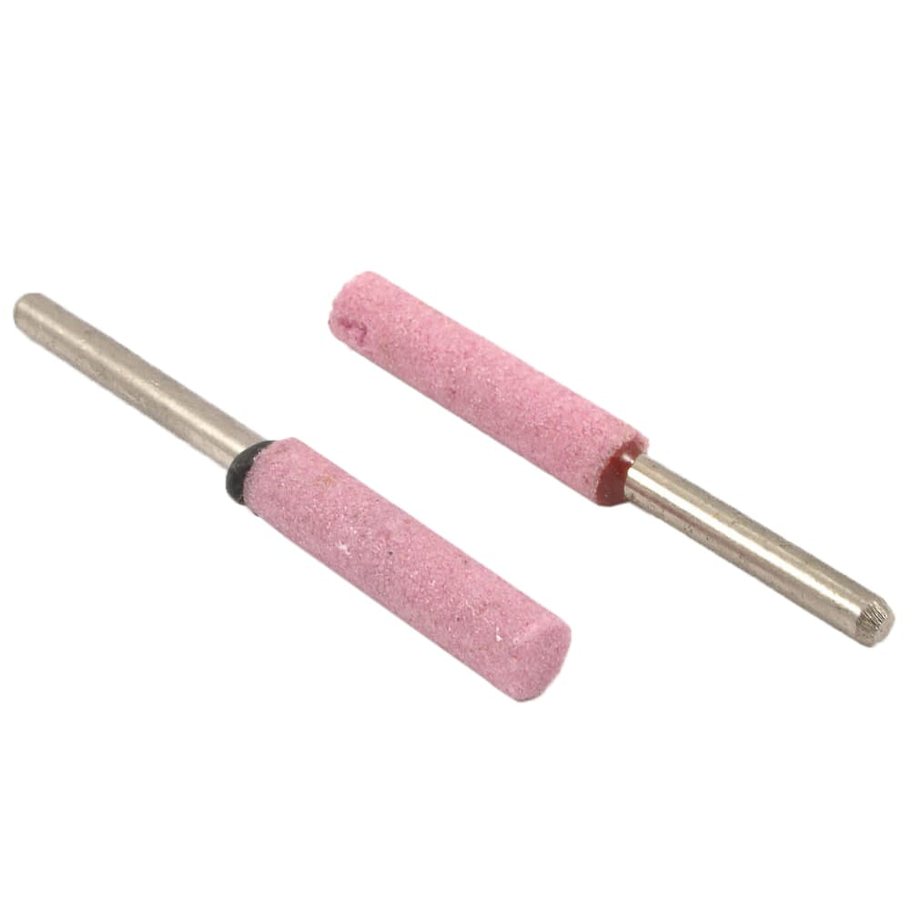 Chainsaw Sharpening Stone, 7/32 in x 1/8 in Shaft, 2-Pack