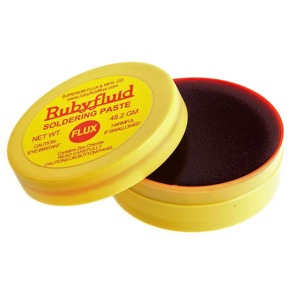 Water Soluble Paste Flux, Rubyfluid, 2 Ounce