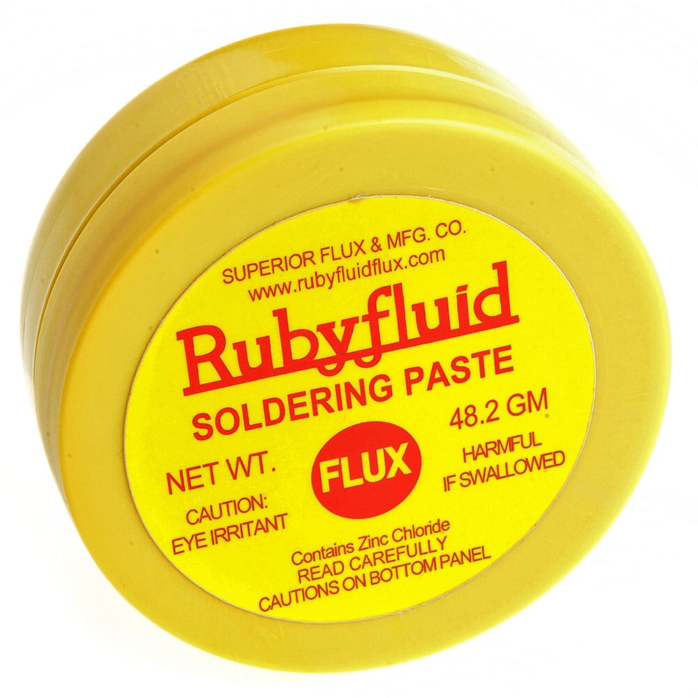 Water Soluble Paste Flux, Rubyfluid, 2 Ounce