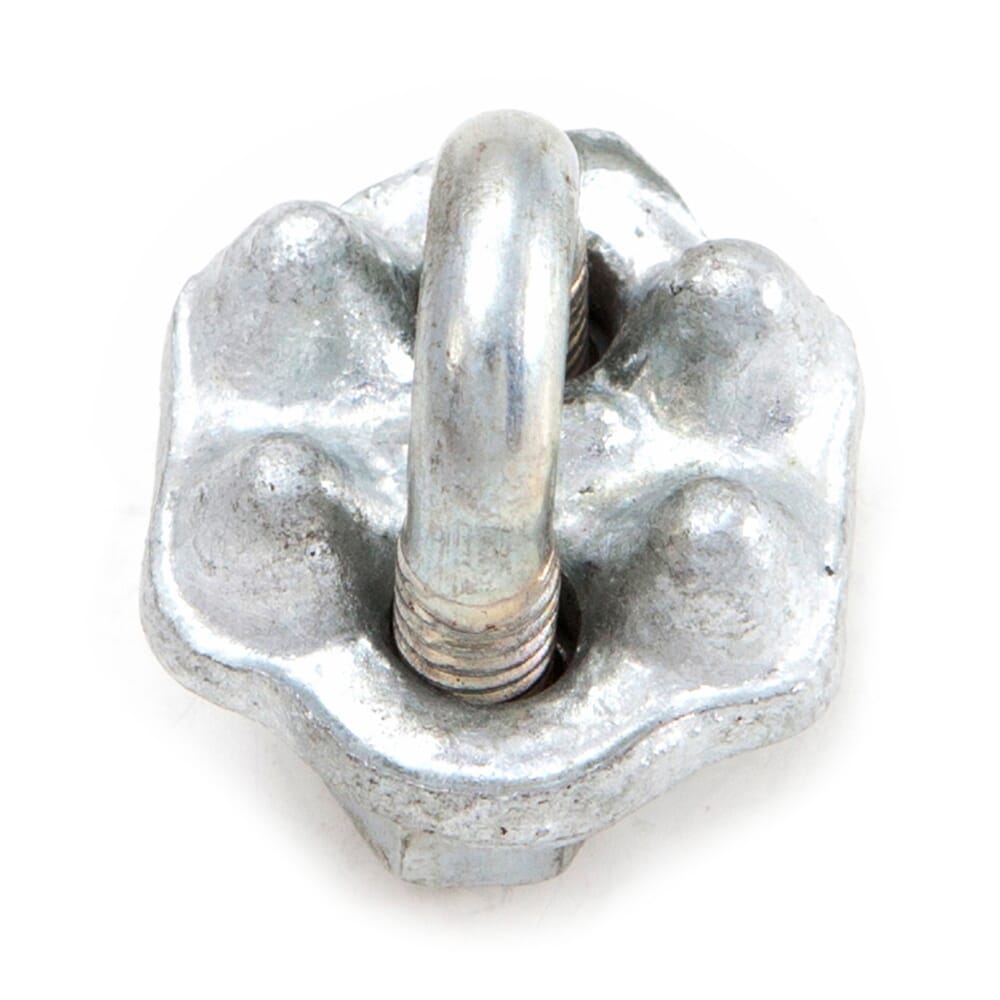 Wire Rope Clips, Forged Galvanized, 1/8 in